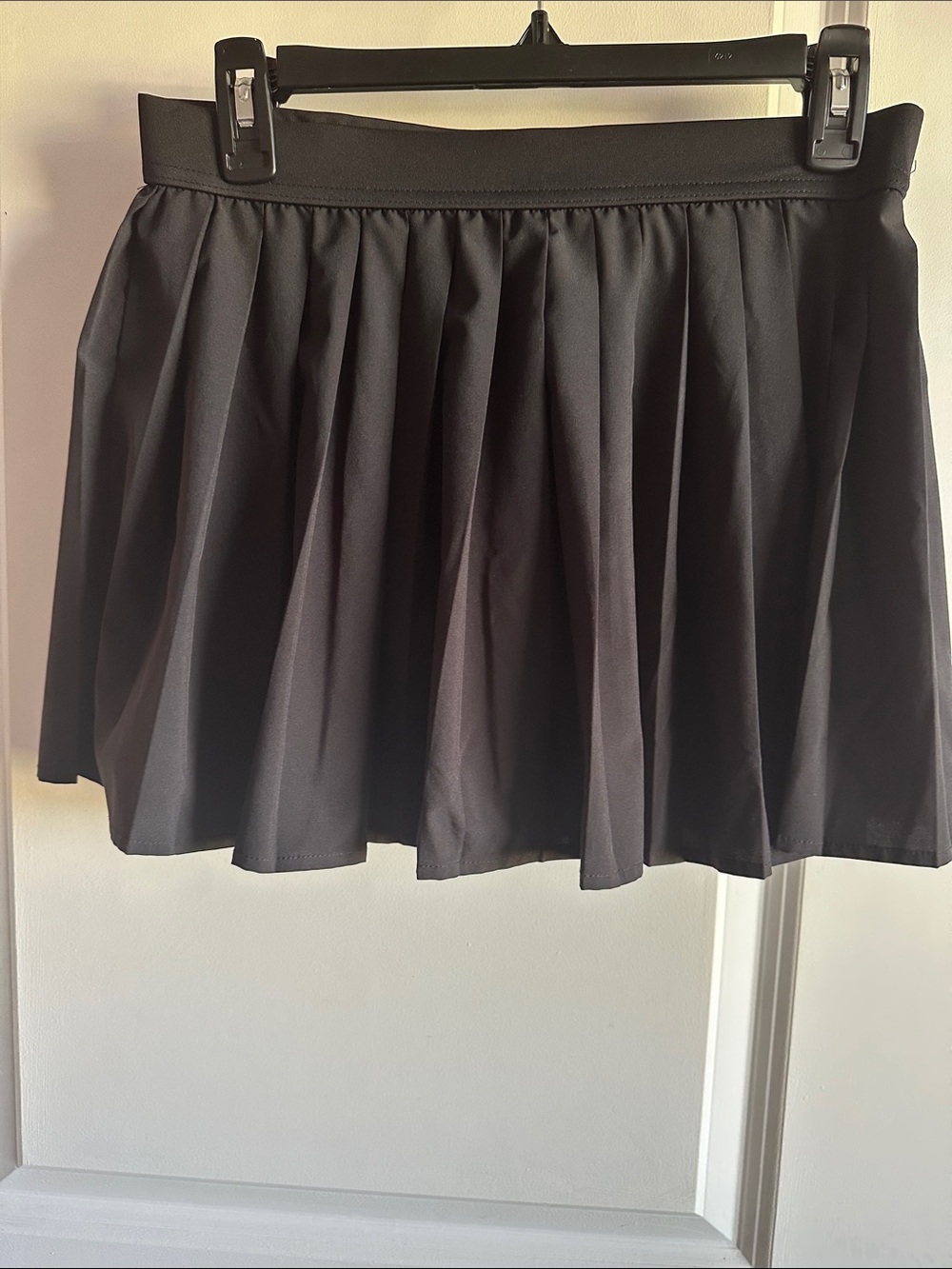 No Boundaries Black Pleated Circle Skater Skirt